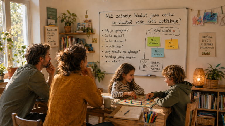 Než začnete hledat jinou cestu: co vlastně vaše dítě potřebuje?